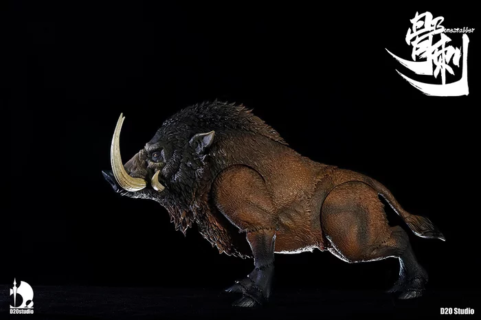 Battle Boar Bonestabber (Brown) 1/12 Scale Action Figure - Image 9