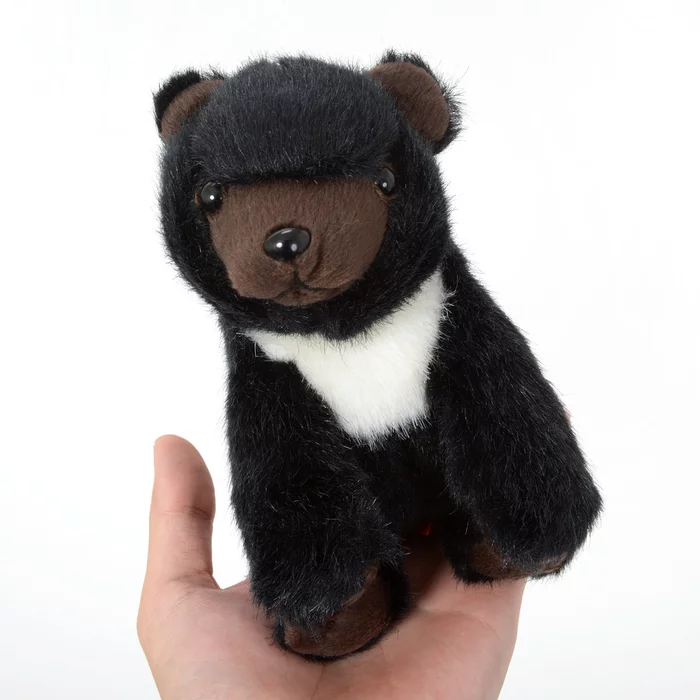 Japanese Animal Plush: Asian Black Bear - Image 7