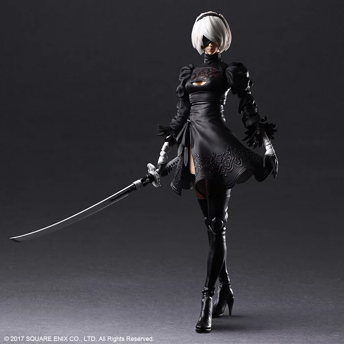 Square Enix Play Arts Kai NieR: Automata YoRHa No. 2 Type B: Deluxe Ver. (Re-run) - Image 9