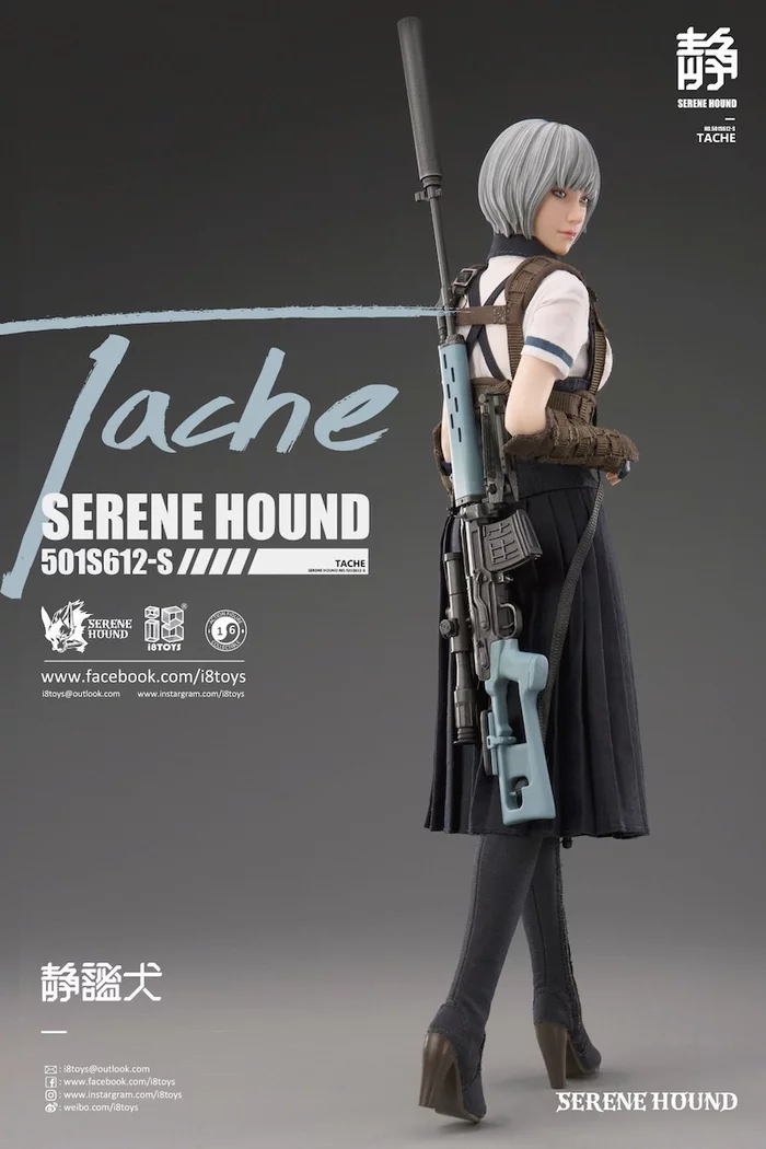 Serene Hound Series 501S612-S Tache 1/6 Scale Action Figure - Image 5