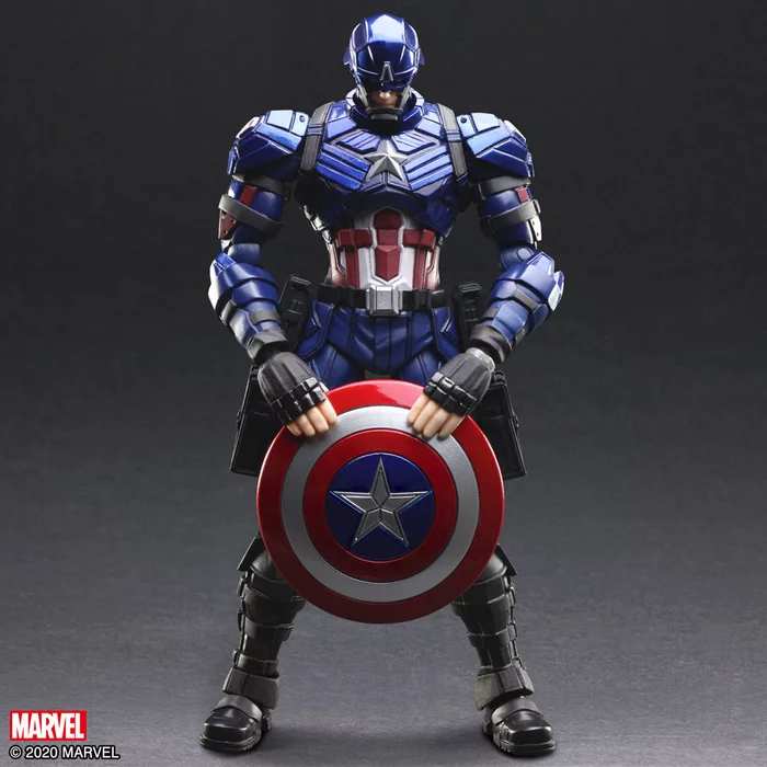 Square Enix Marvel Universe Variant Bring Arts Captain America - Image 4