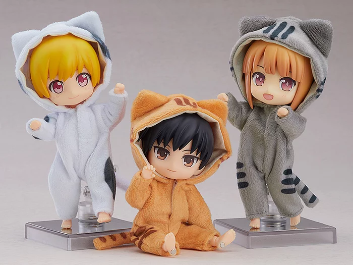 GOOD SMILE COMPANY Nendoroid Doll: Kigurumi Pajamas (Tabby Cat) - Image 5