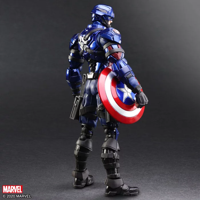 Square Enix Marvel Universe Variant Bring Arts Captain America - Image 3