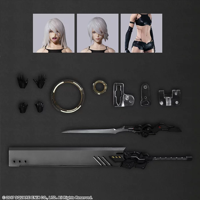 Square Enix Play Arts Kai NieR: Automata A2 (YoRHa Type A No. 2): Deluxe Ver. - Image 5
