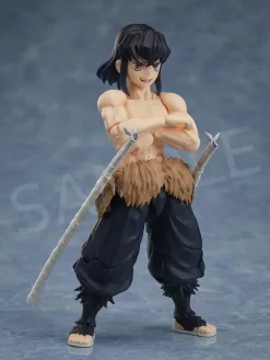 BUZZmod Demon Slayer: Kimetsu No Yaiba Inosuke Hashibira 1/12 Scale Action Figure