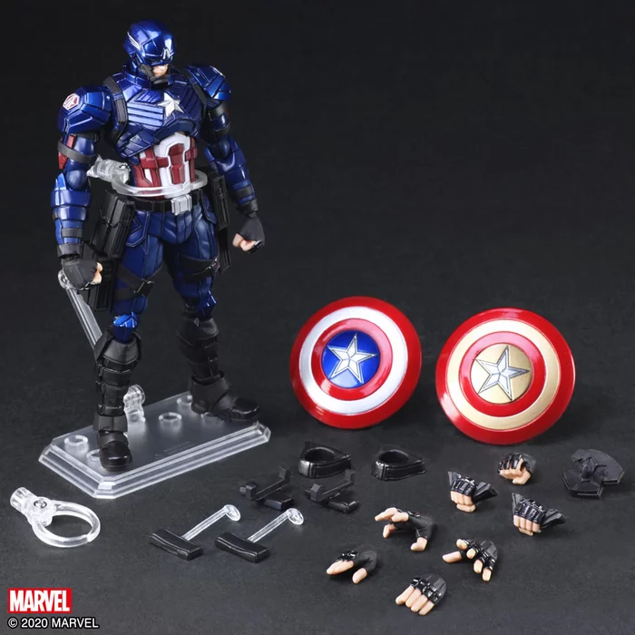 Square Enix Marvel Universe Variant Bring Arts Captain America - Image 7