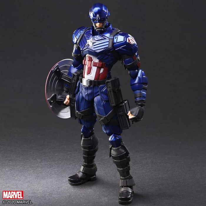 Square Enix Marvel Universe Variant Bring Arts Captain America - Image 2