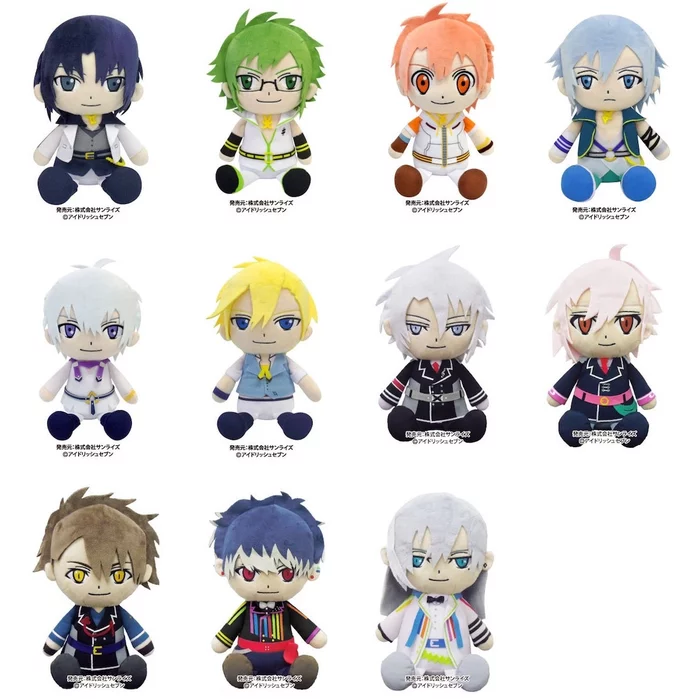 IDOLiSH 7 Plushies