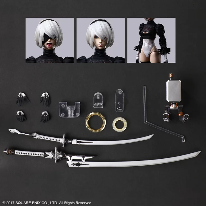 Square Enix Play Arts Kai NieR: Automata YoRHa No. 2 Type B: Deluxe Ver. (Re-run) - Image 10