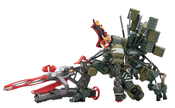 Revoltech Evangelion Evolution Rebuild Of Evangelion New EVA-02 Alpha - Image 8