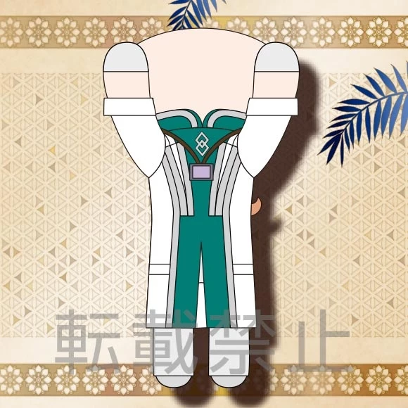 Mega Jumbo Lying Down Plush Fate/Grand Order - Absolute Demonic Front: Babylonia Romani Archaman - Image 3