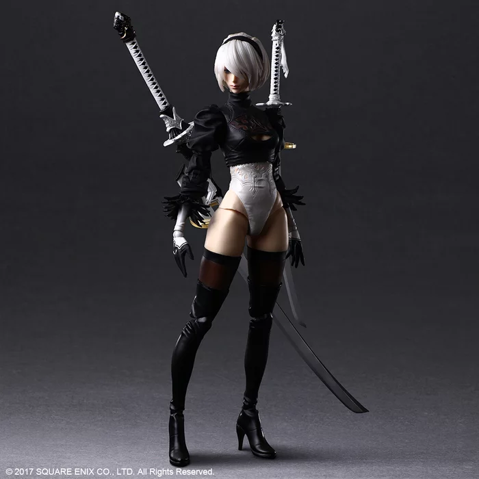 Square Enix Play Arts Kai NieR: Automata YoRHa No. 2 Type B: Deluxe Ver. (Re-run) - Image 6