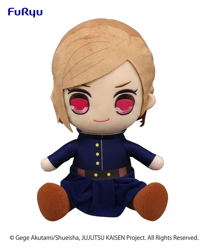 Jujutsu Kaisen Kyurumaru Super Big Plush Toy Nobara Kugisaki
