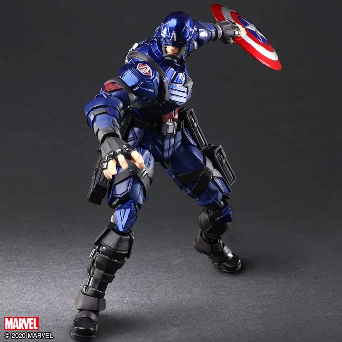 Square Enix Marvel Universe Variant Bring Arts Captain America