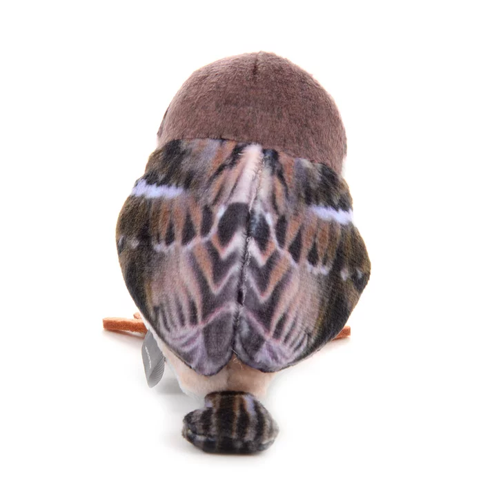 Hokkori Tree Sparrow Plush Magnet - Image 4