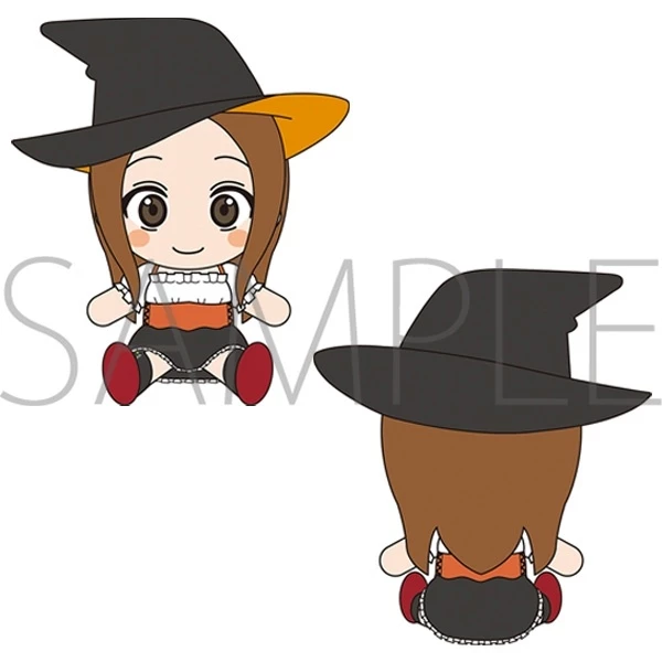 Teasing Master Takagi-san 3 Plushie Set: Autumn - Halloween - Image 2