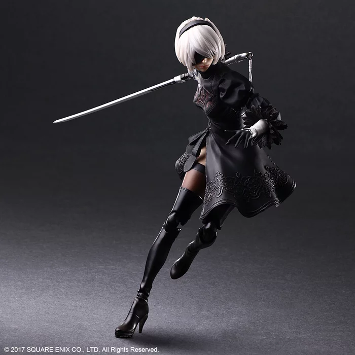 Square Enix Play Arts Kai NieR: Automata YoRHa No. 2 Type B: Deluxe Ver. (Re-run) - Image 4