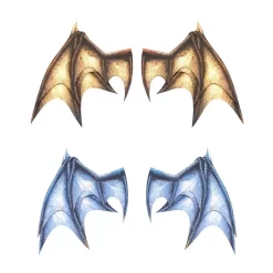 Pepatama Papercraft Wing Set A: Dragon Wings