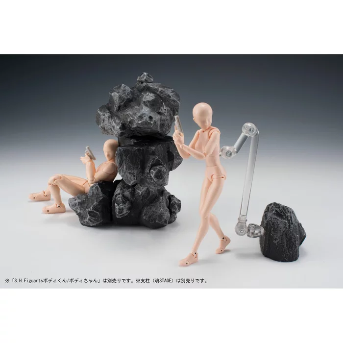 Bandai Tamashii Effect Rock: Gray Ver. - Image 4
