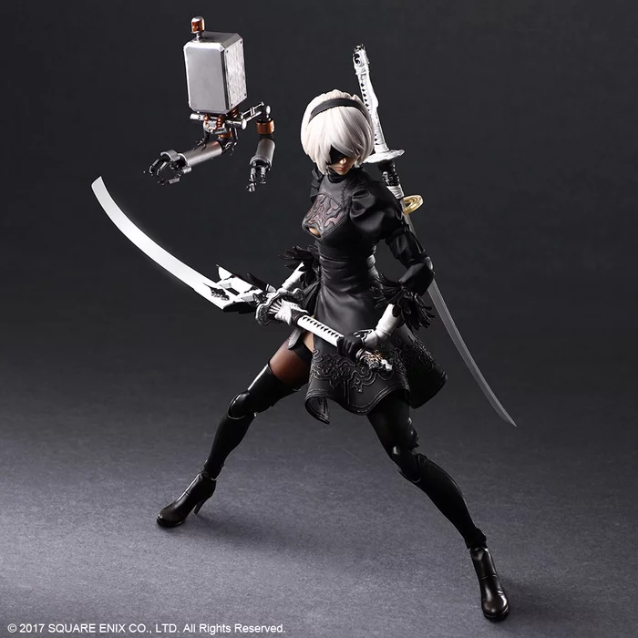 Square Enix Play Arts Kai NieR: Automata YoRHa No. 2 Type B: Deluxe Ver. (Re-run) - Image 7