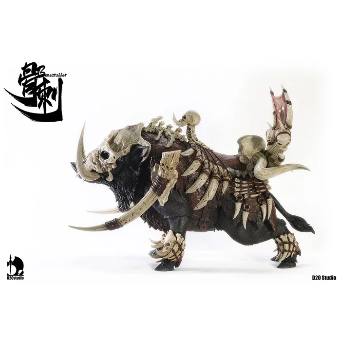 Battle Boar Bonestabber (Black) 1/12 Scale Action Figure