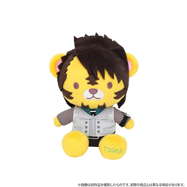 Tiger & Bunny 2 Kotetsu & Barnaby Plush Keychain Set - Image 2