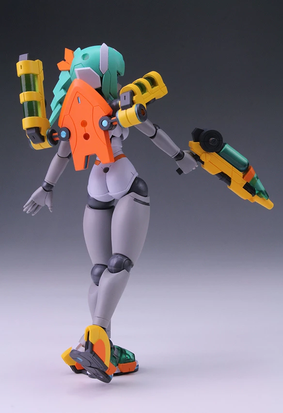 Robot Neoanthropinae Polynian Mer: Gray Flesh Non-Scale Figure - Image 2